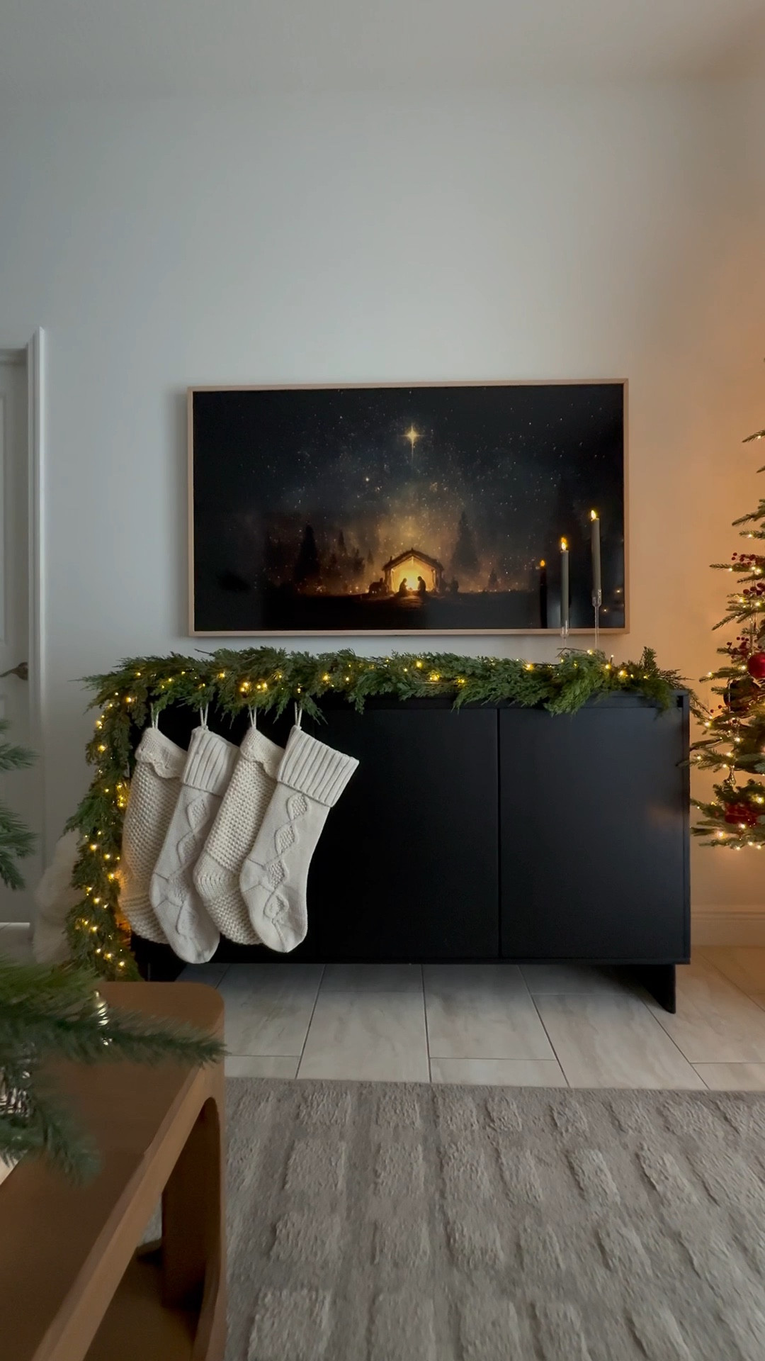 Christmas TV Console from @plankandbeam

#LTKSeasonal #LTKHome #LTKHoliday