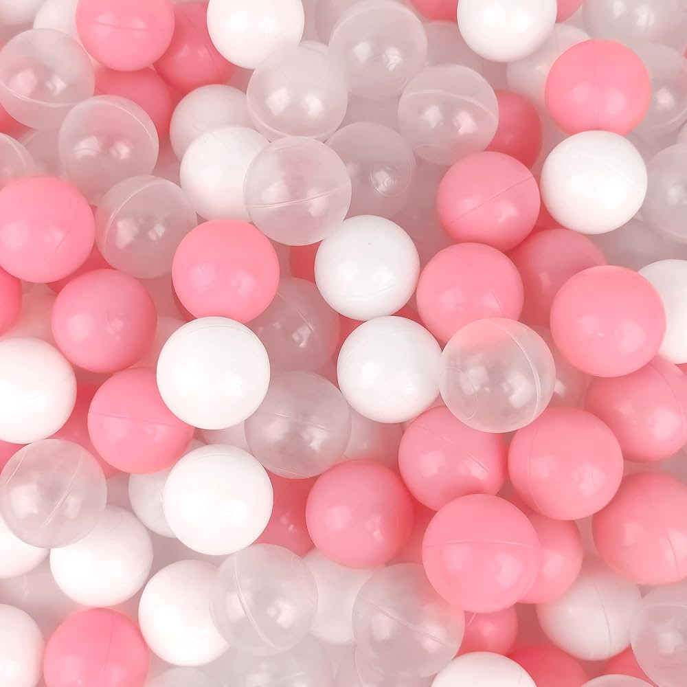 Ball Pit Balls for Toddlers 100pcs, BPA Free Plastic Pool Ball for Kids Children, 2.16“ Crush P... | Amazon (US)