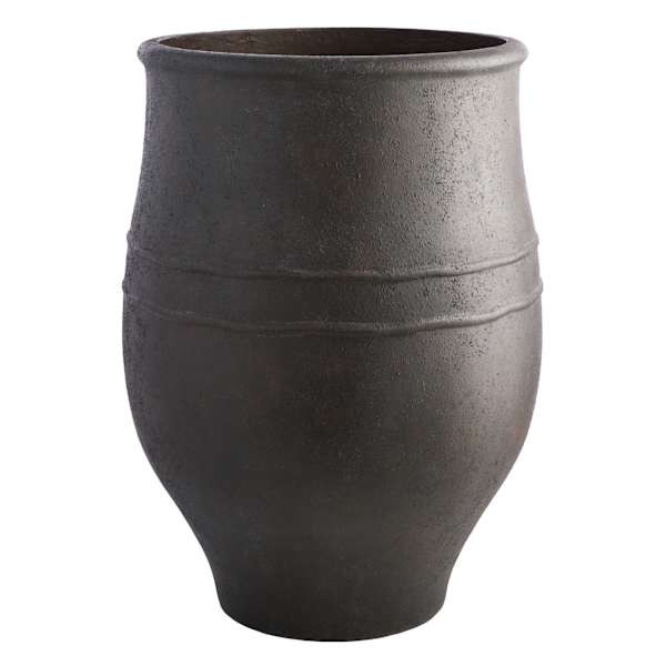 30IN Onyx Planter Black | At Home