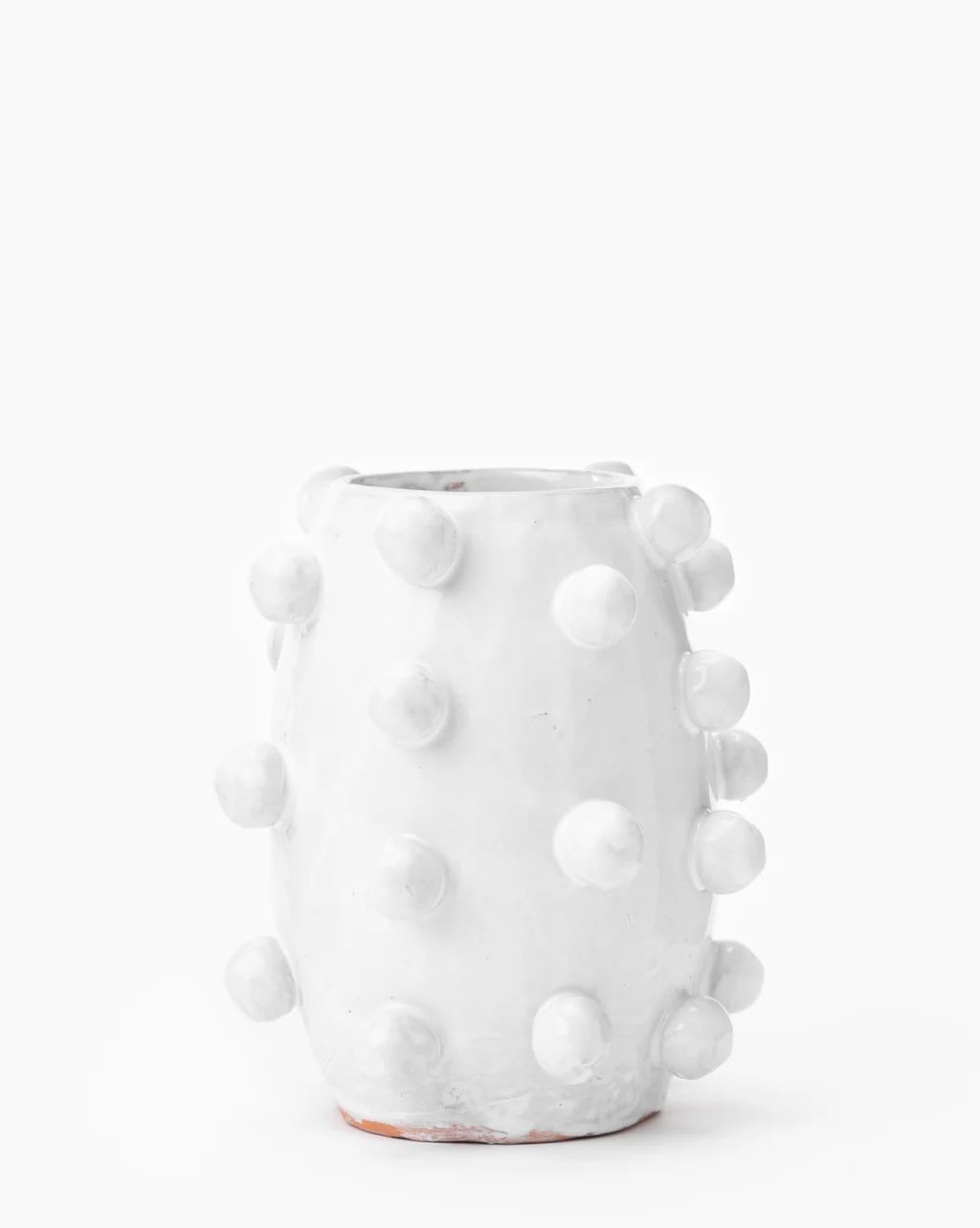 White Pom Pom Vase | McGee & Co.