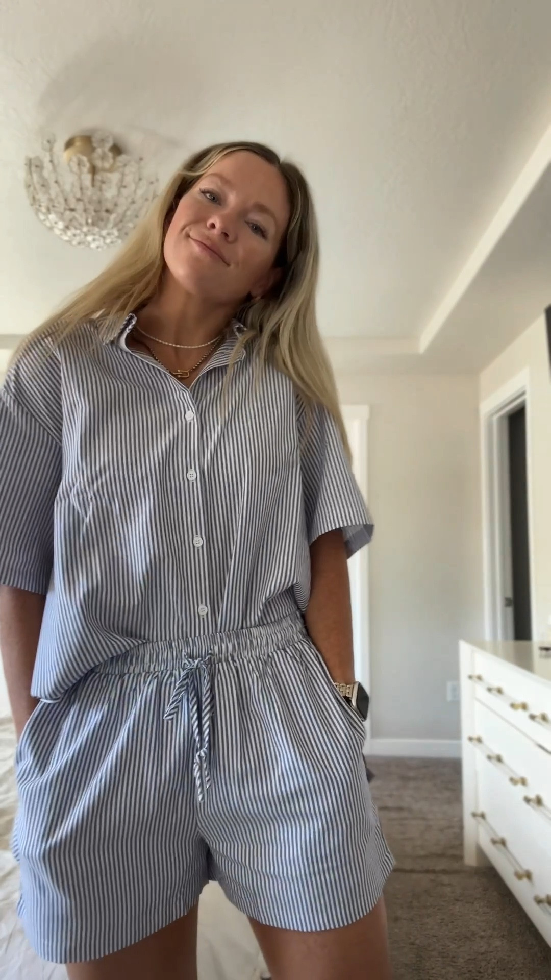 I’m 5’6” and wearing a medium. So comfy! Cute tucked or untucked and on prime for $35!!

#LTKStyleTip #LTKBacktoSchool #LTKFindsUnder50