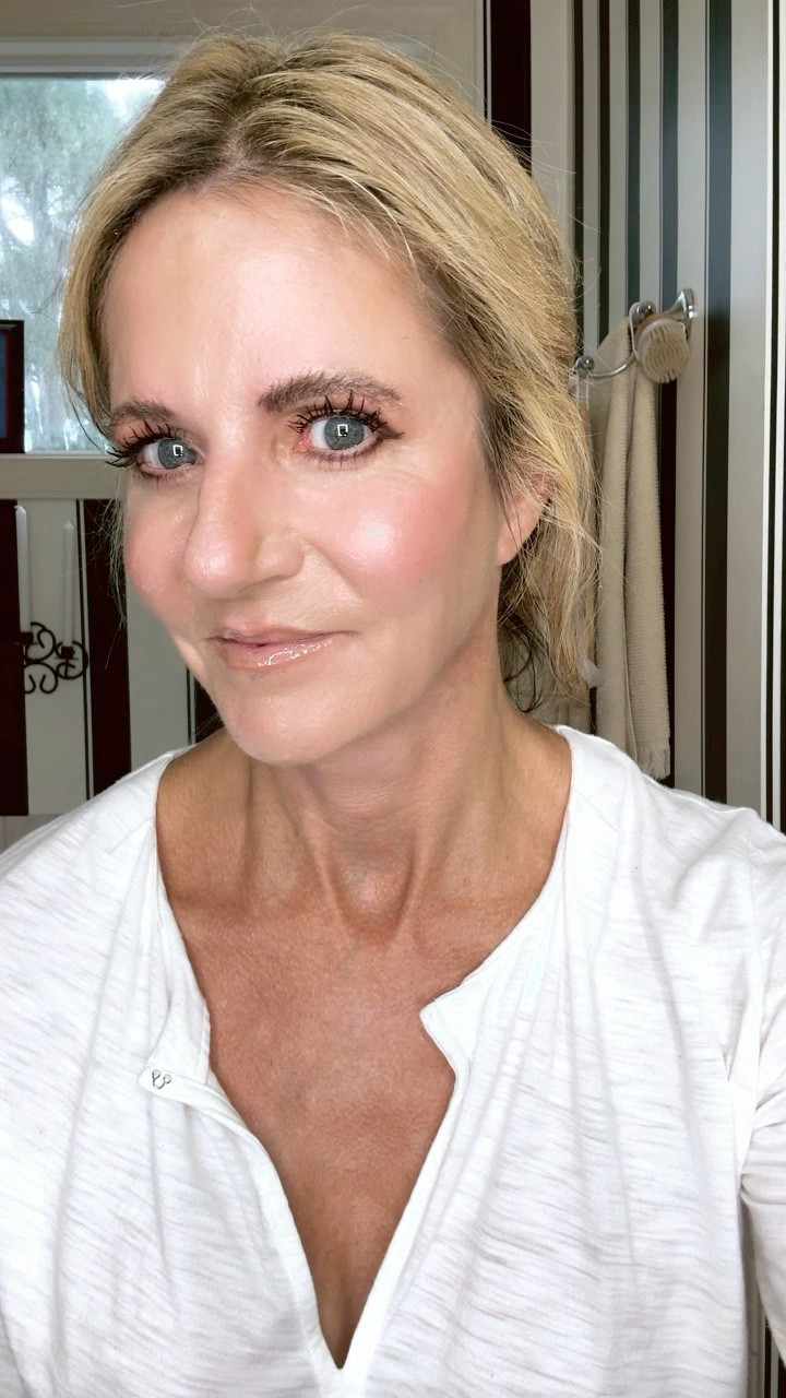 It’s clear why I need makeup. Everything linked here. I’m listing colors below (where applicable). 

NARS--Sante Fe
Jane Airedale--Enlighten 1
Clinique Base Shadow--26 Canvas Light
Ilia Eyeshadow Palette--Warm Nude
Stila Eyeliner--Chocolate Brown
Hourglass Mascara--Ultra Black
Laura Mercier Powder--Translucent 
Charlotte Tilbury--2/Medium
Merit Blush--Bespoke
Tarte Highlighter--Rose Gold Glow
Refy Brow--Chestnut
Refy Brow Sculpt
Lancôme Cils Booster
Tower 28 Pencil--Check me Out
Clinique Gloss--Airkiss Pop

#LTKOver40 #LTKBeauty