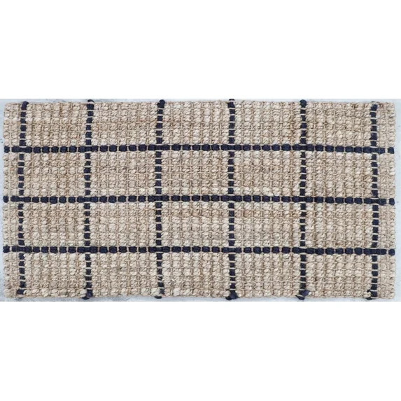 Better Homes & Gardens Durable 24x48 Jute Windowpane Doormat with Skid Resistant Backing | Walmart (US)