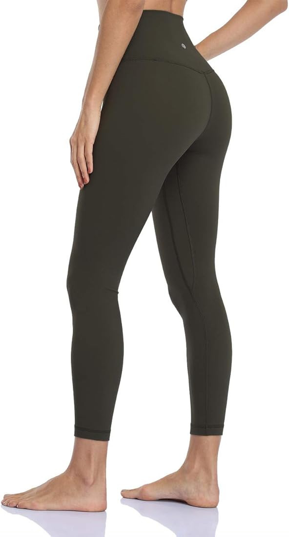HeyNuts Essential 7/8 Leggings, High Waisted Pants Athletic Yoga Pants 25'' | Amazon (US)