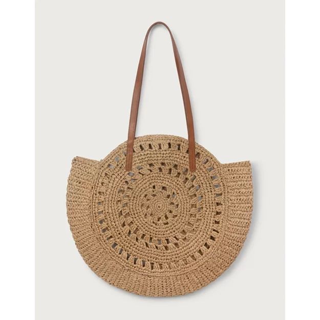 Circle Straw Bag | Bags & Purses | The  White Company | The White Company (UK)