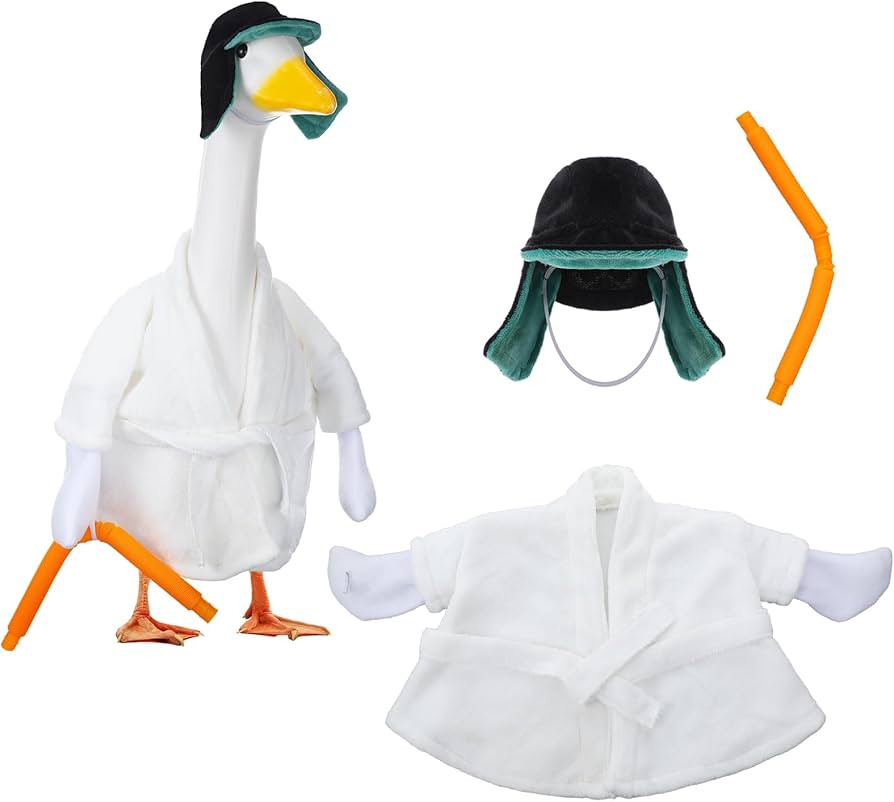 Aliceset Christmas Cousin Robe Porch Goose Outfit Set Xmas Vacation Costume Lawn Porch Goose Clot... | Amazon (US)