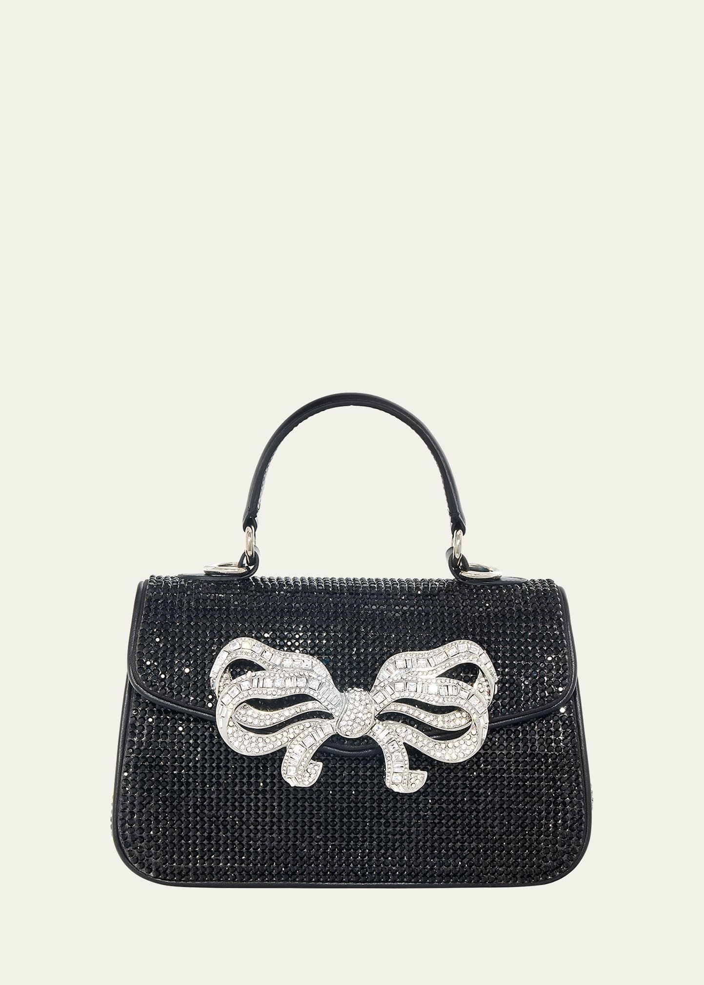 Judith Leiber Couture Bow Crystal Top-Handle Bag | Bergdorf Goodman