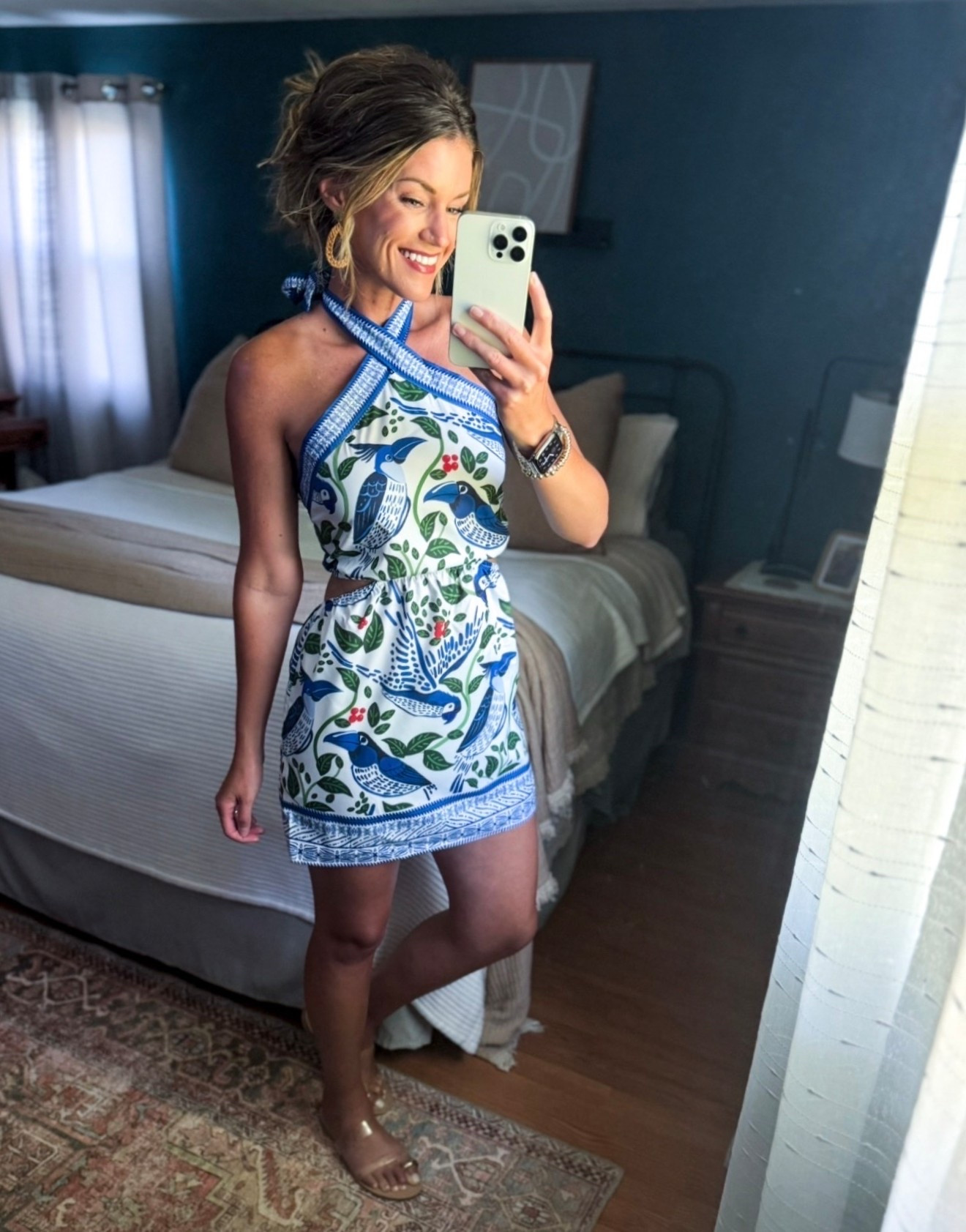 So cute if you need a vacation dress. Wearing medium. Size up if between.

#LTKSeasonal #LTKOver40