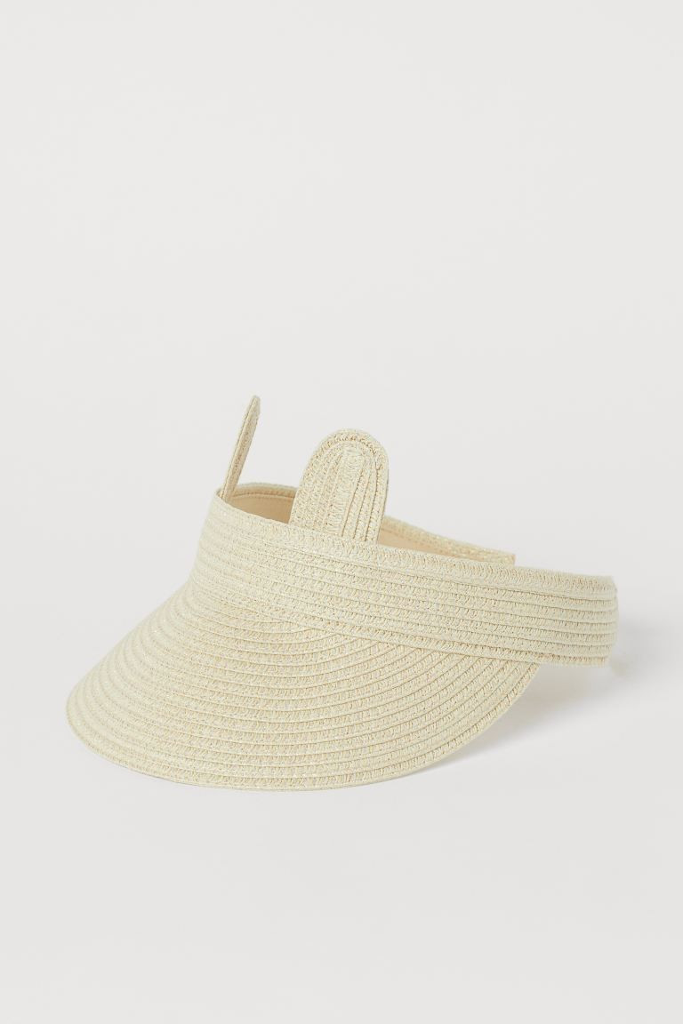 Straw Sun Visor | H&M (US + CA)