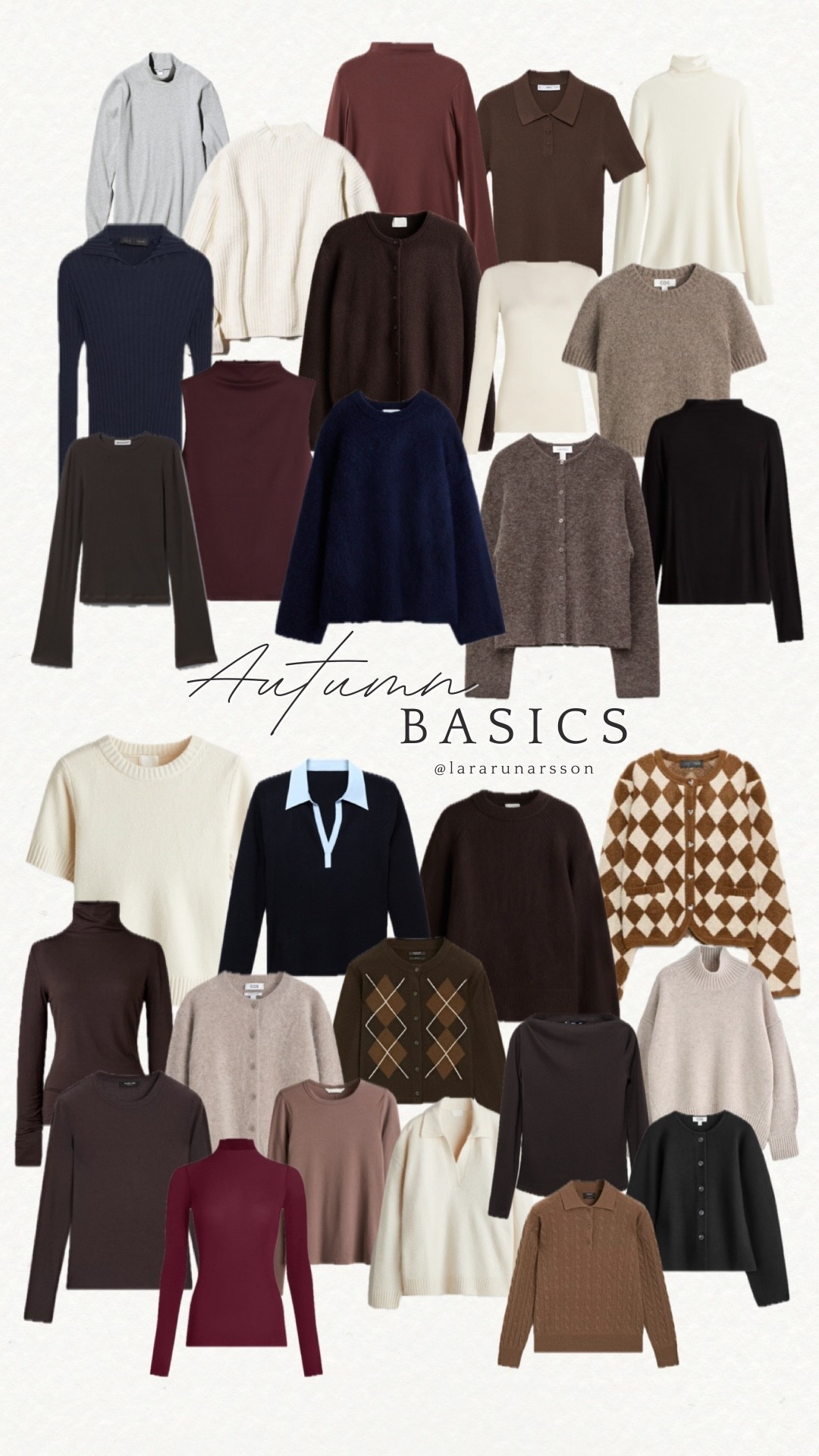 Autumn basics 🍁

long sleeve, basics, t shirts, cardigan, sweaters, knitwear, turtleneck, turtle neck, polo shirt, v neck, cold days

#autumnbasics #longsleeve #colddays

#LTKeurope #LTKwinter #LTKautumn