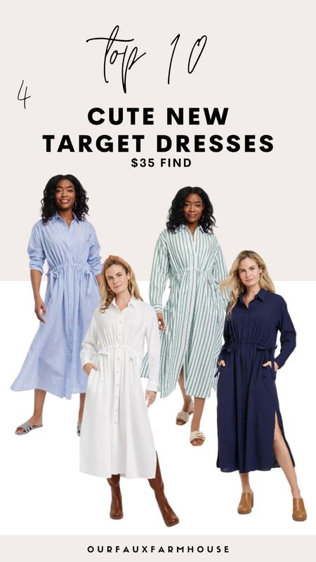 Cute new Target dresses for $35! 
