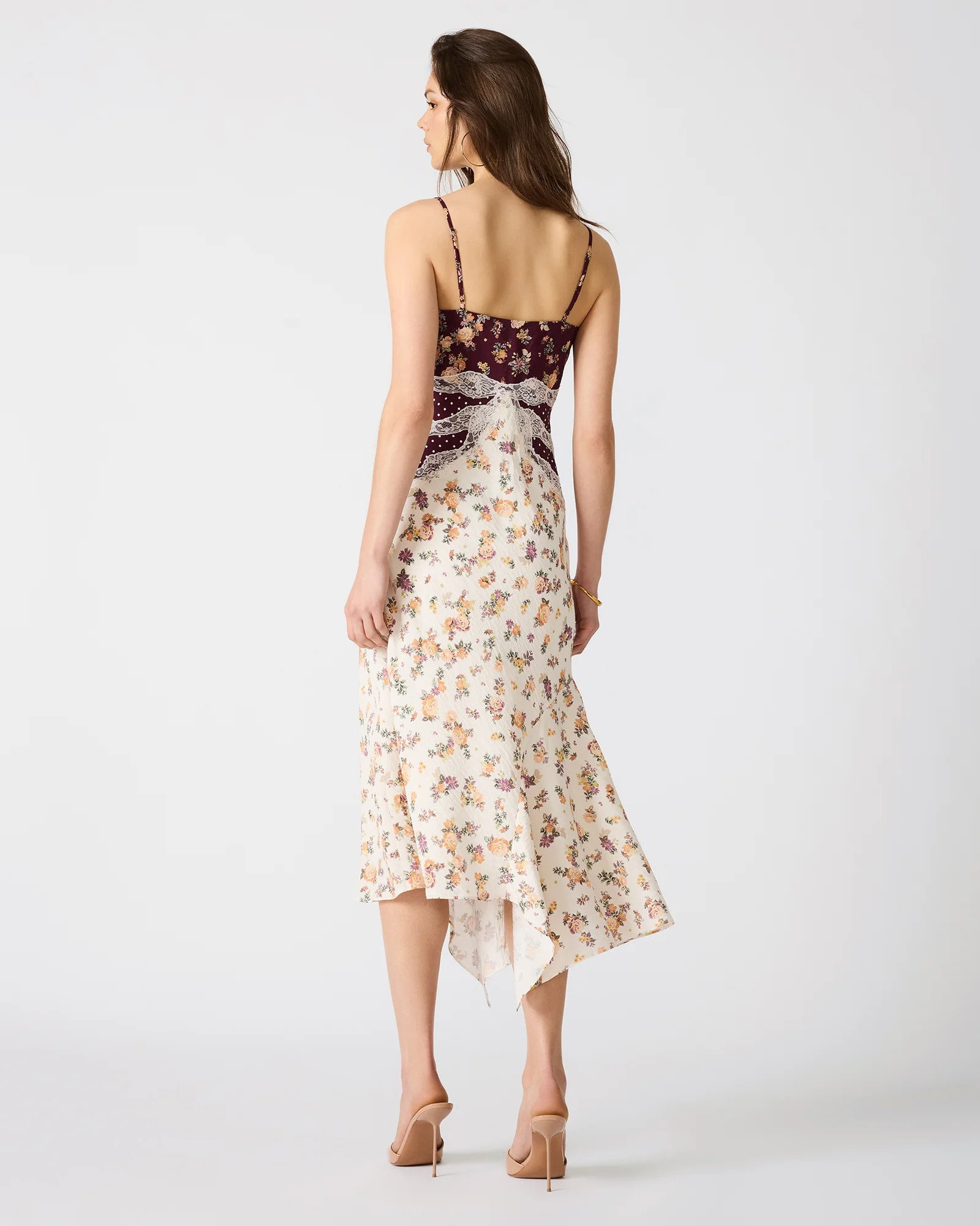 ALESHA Port Lace Sleeveless Slip Women's Maxi Dress | Steve Madden (US)