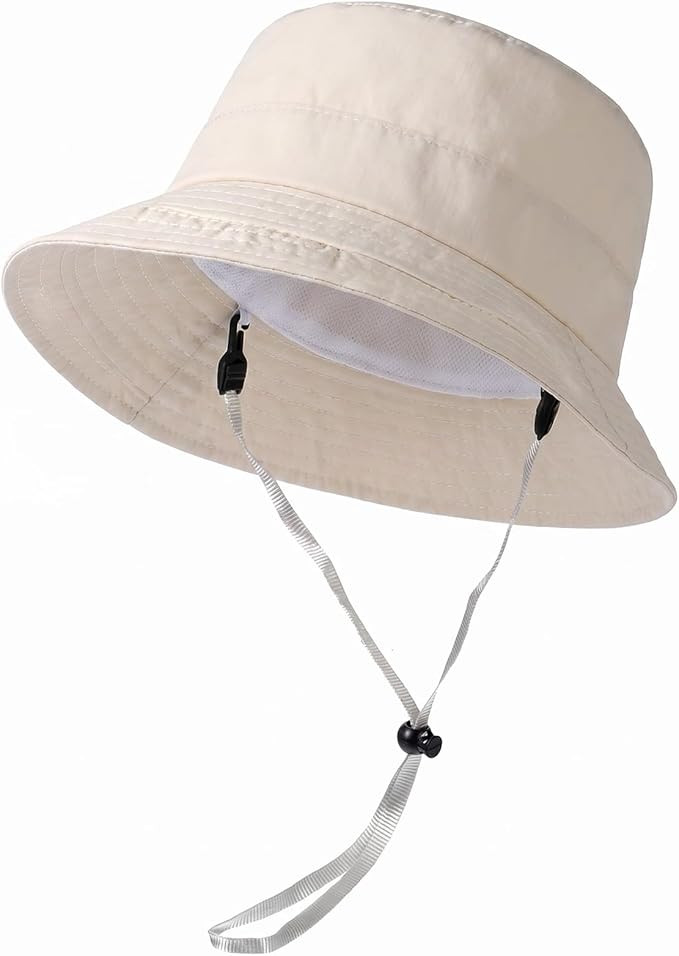 White Women Bucket Hat, Quick-Dry Women's Wide Brim Sun Hats UV Protection, Packable Foldable Hik... | Amazon (US)