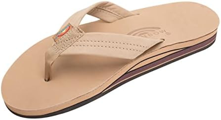 Rainbow Sandals Men's Double Layer Leather w/Arch Support | Amazon (US)