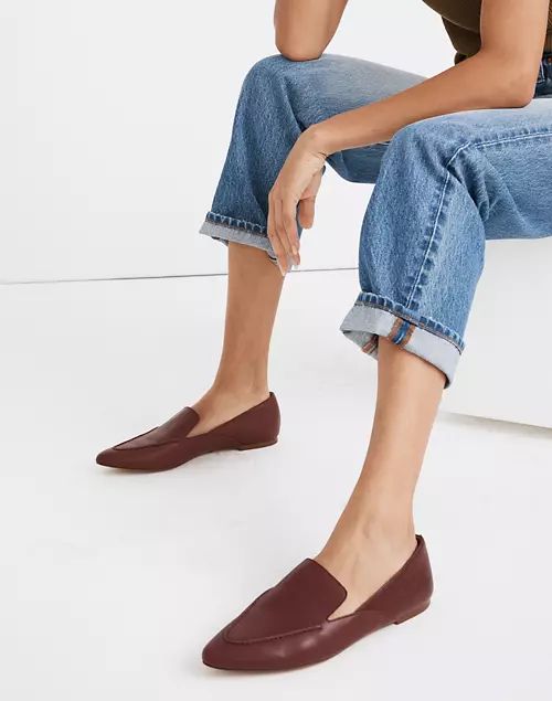 The Frances Skimmer in Leather | Madewell