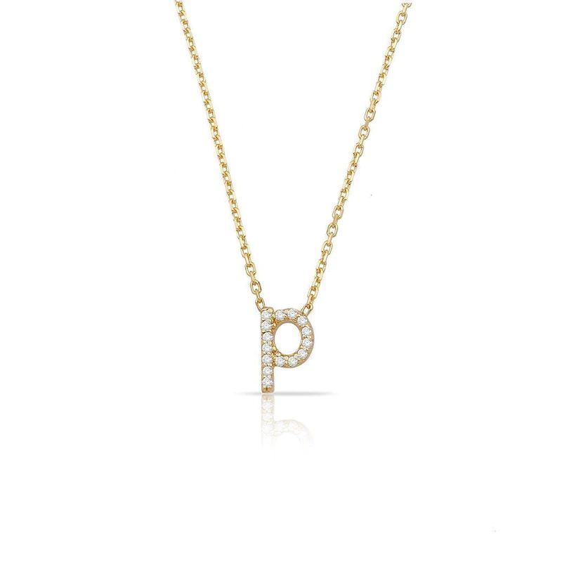 TSK Perry St. Diamond Initial Necklace | The Sis Kiss