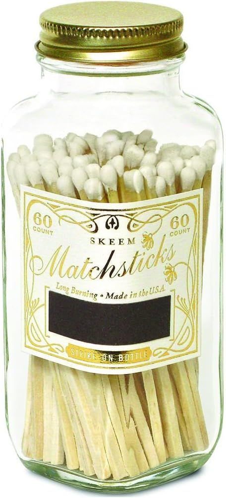 Skeem Design White + Gold Classic Vintage Matches | Amazon (CA)