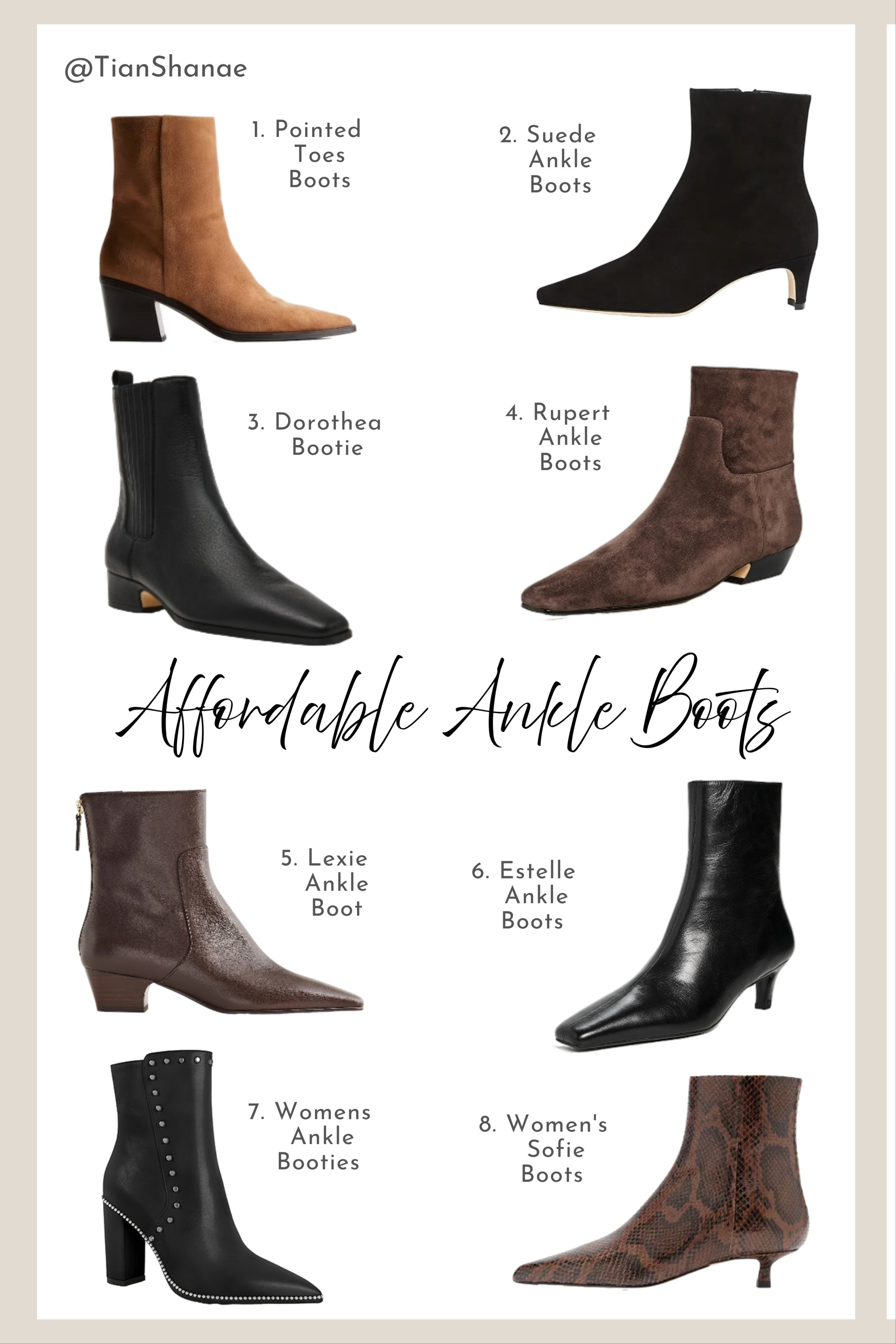 These affordable ankle boots are everything you need for fall! Chic, comfortable, and wallet-friendly. I found the best styles that won't break the bank. Tap to shop these must-have fall shoes before they sell out! #AnkleBoots #FallFashion #AffordableStyle #BudgetFinds #Boots #ShopTheLook #MustHave #FallShoes

#LTKSeasonal #LTKShoeCrush #LTKSaleAlert