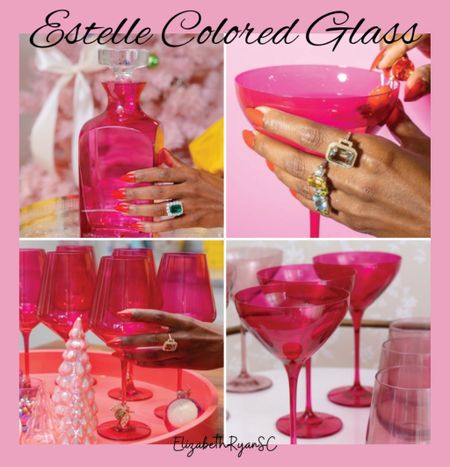 Estelle Colored Glass limited edition Holiday Collection!! Jewels for the table make a perfect holiday gift! I’m loving the Fa. la, la, la Fuchsia! I linked all my favorites below!!🥂
Christmas Party
Holiday Stemware 
Champagne Glasses
Gifts for Her
Holiday Present 
Christmas Gift 
Guilt Guide

#LTKGiftGuide #LTKHoliday #LTKSeasonal