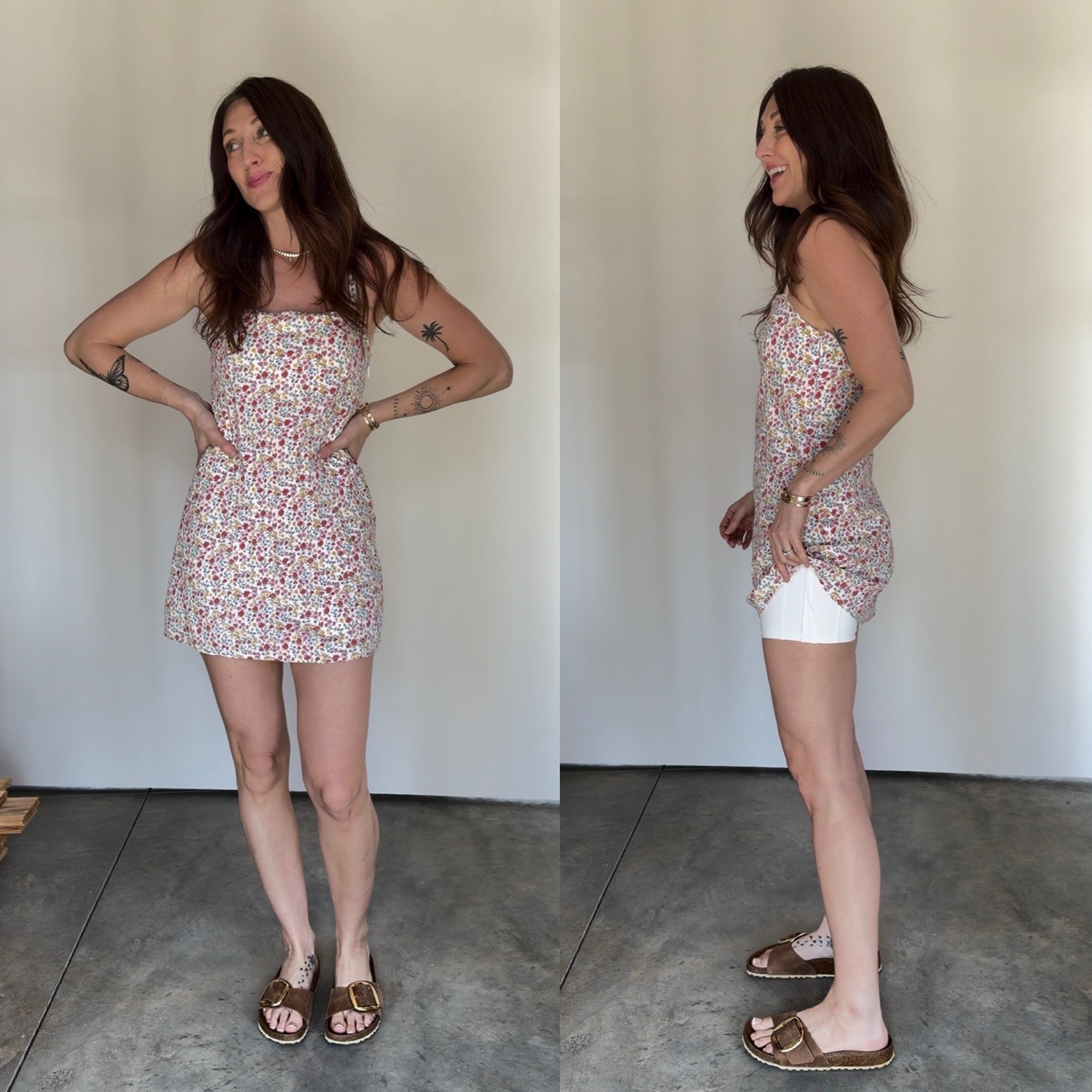 Romper with a built in bra!! 

#LTKgrwm #LTKootd