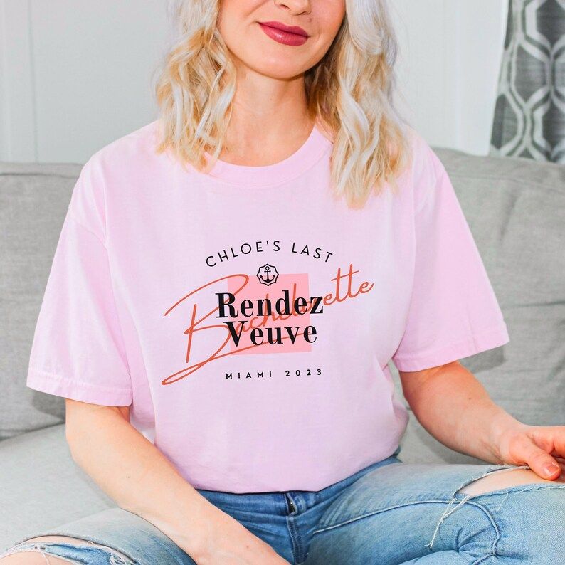 Last Rendez Veuve Bachelorette Party Shirts Veuve Before Vows - Etsy | Etsy (US)
