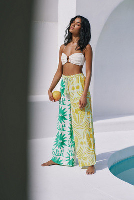Anisa Makhoul Printed Wide-Leg Pants | Anthropologie (US)