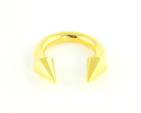 Double Stud XL Gold Ring | Wanderlust + Co