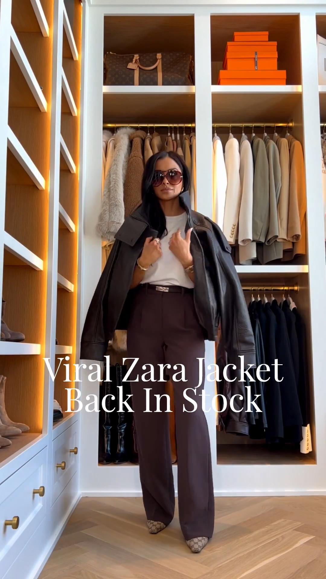 This best selling Zara funnel neck bomber jacket is back in stock!

#LTKSeasonal #LTKOver40 #LTKmomlife