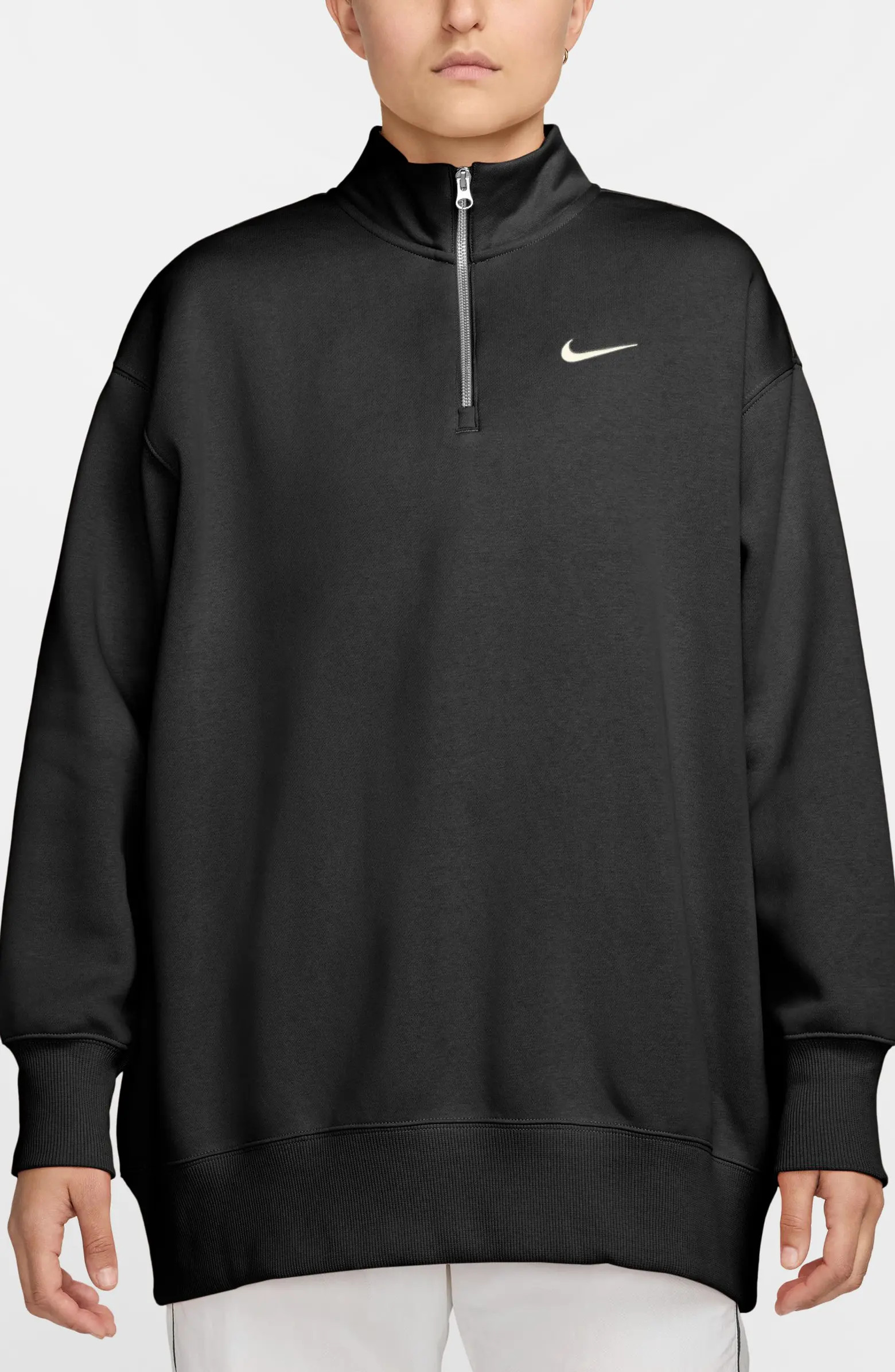 Nike Sportswear Phoenix Oversize Fleece Quarter Zip Top | Nordstrom | Nordstrom