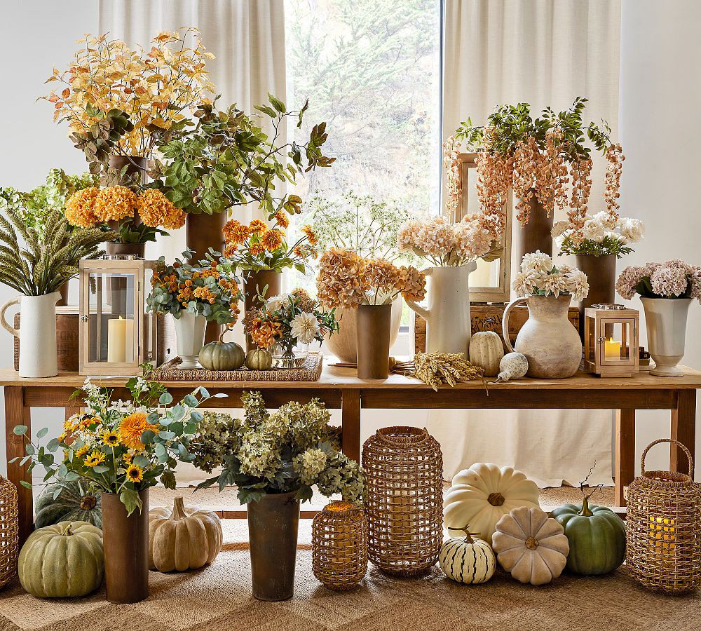 Faux Turning Fig Leaf Branch | Pottery Barn (US)