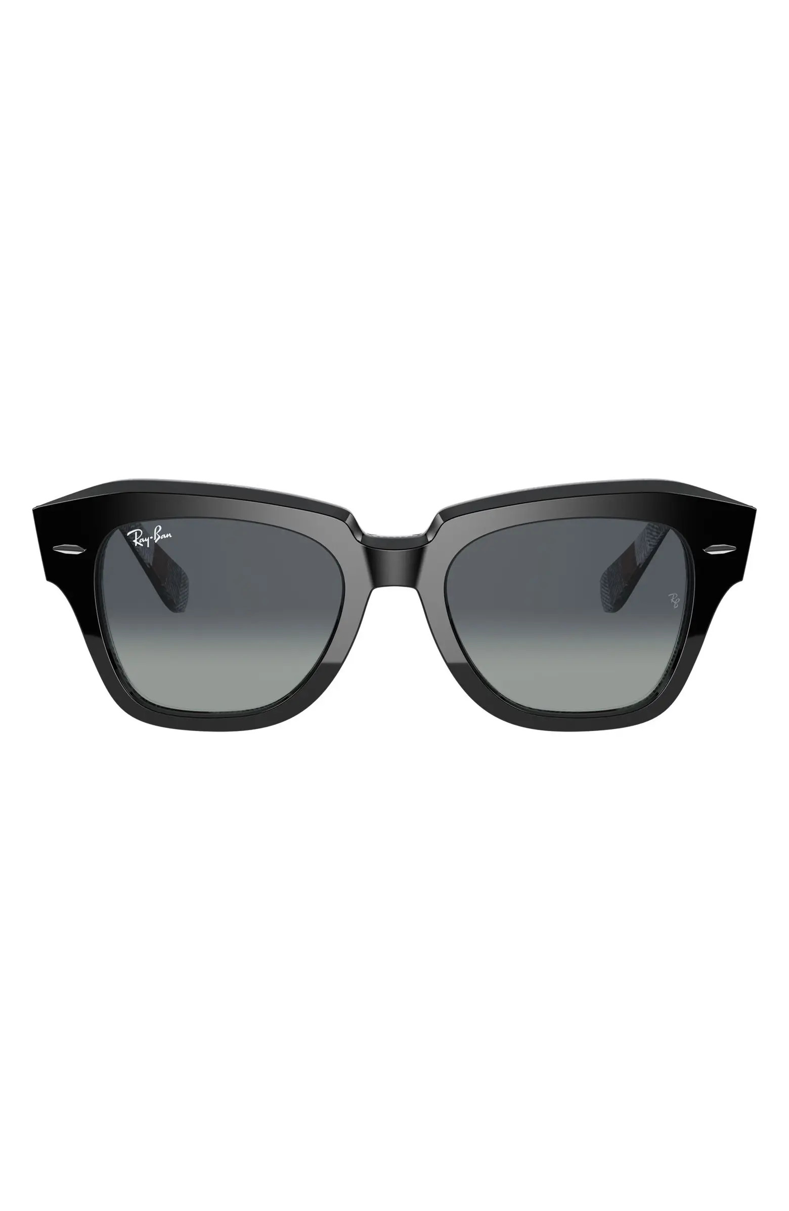 State Street 49mm Gradient Square Sunglasses | Nordstrom