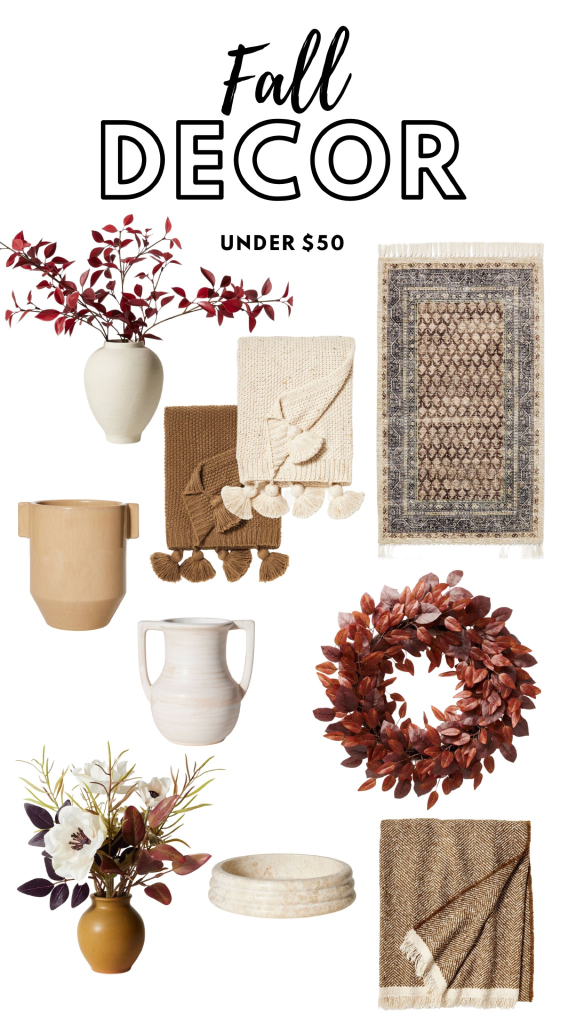 Fall decor under $50 

#LTKSale #LTKhome #LTKSeasonal