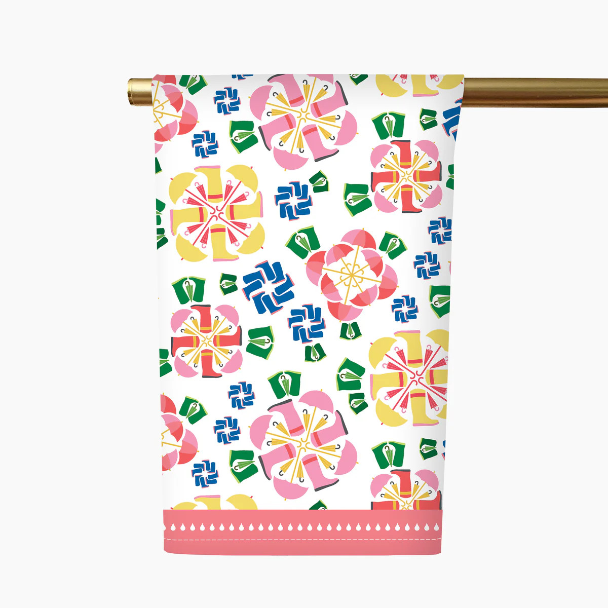 Showers Flowers Tea Towel | Honey + Hank