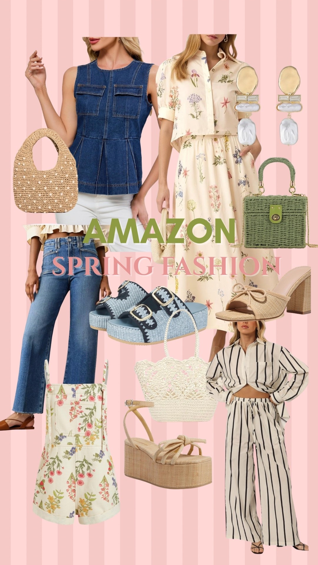 Spring outfits that feel elevated without the elevated price 🤍🌸
Lightweight denim tops, floral dresses, woven bags, and platform sandals that you can mix, match, and wear on repeat all season.

Easy everyday outfits → brunch, errands, vacations, all covered.

#LTKSpring #LTKStyle #LTKMidsize

#LTKMidsize #LTKootd #LTKgrwm