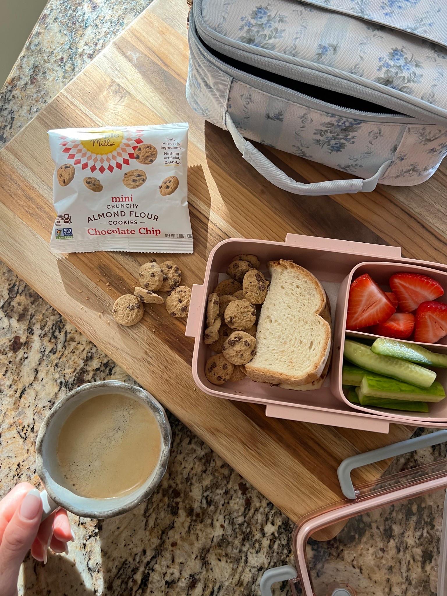School lunch idea!  And the cutest teen lunchbox from Pottery barn.

Simple mills chocolate chip cookies always the best lunchbox sweet treat!

#LTKKids #LTKHome #LTKFamily