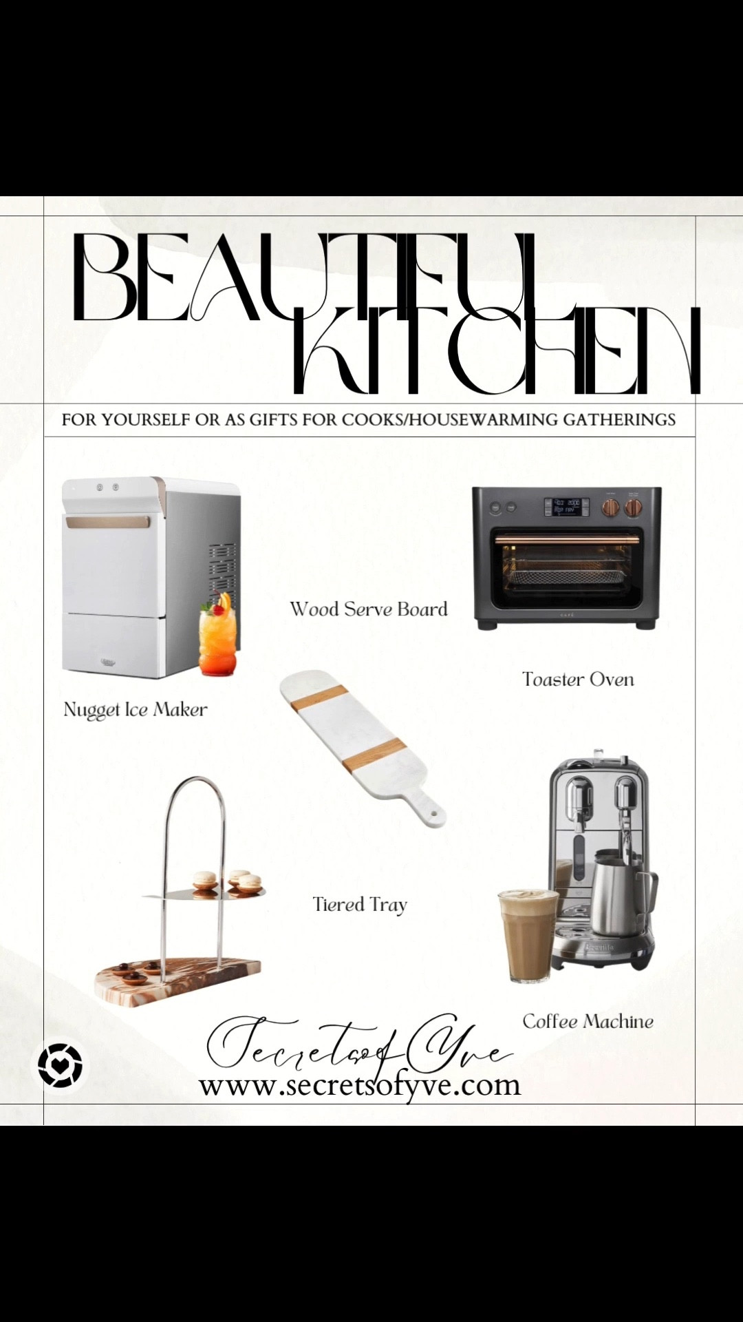 Secretsofyve: Kitchen finds you will love & can also give as gifts!
#Secretsofyve #ltkgiftguide
Always humbled & thankful to have you here.. @amazon @cb2 @c
CEO: PATESI Global & PATESIfoundation.org
 @secretsofyve : where beautiful meets practical, comfy meets style, affordable meets glam with a splash of splurge every now and then. I do LOVE a good sale and combining codes! #ltkstyletip #ltksalealert #ltkfamily #ltku #ltkfindsunder100 #ltkfindsunder50 #ltkparties #ltkholiday #ltkfoodie #ltkvlog secretsofyve

#LTKWedding #LTKHome #LTKSeasonal