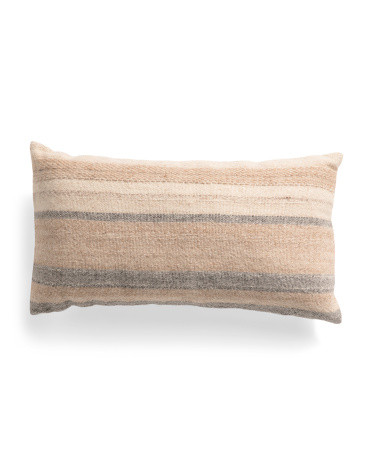 14x26 Wool Blend Pippin Pillow | TJ Maxx