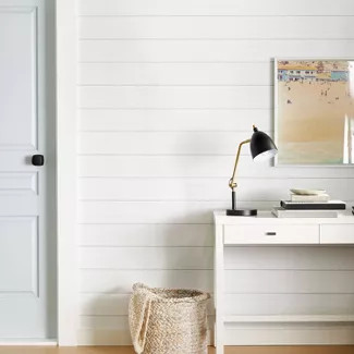 Textured Shiplap Peel & Stick Wallpaper White -Threshold™ | Target