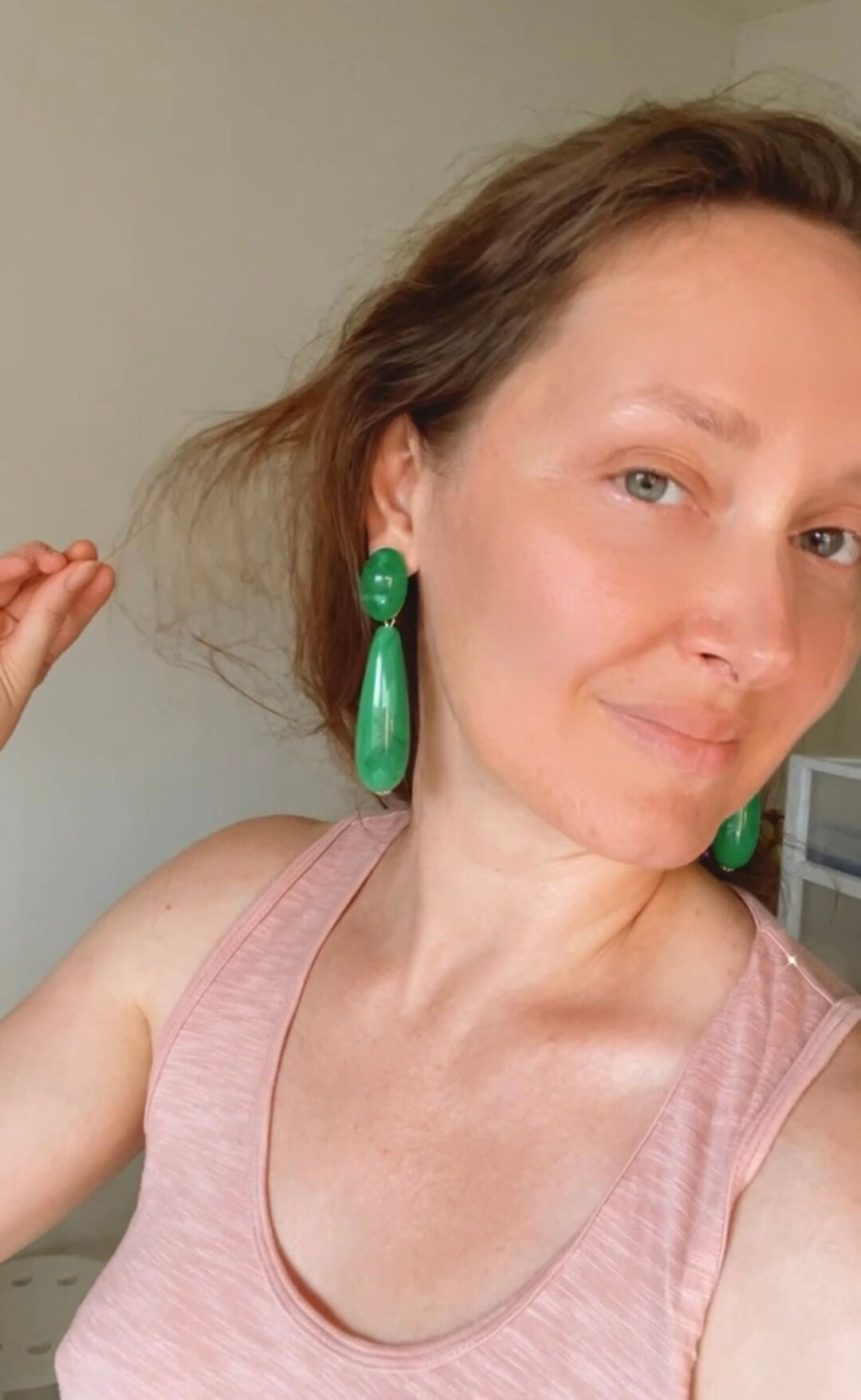 Green Drop Earrings Water Drop Earrings Malachite Green - Etsy | Etsy (US)