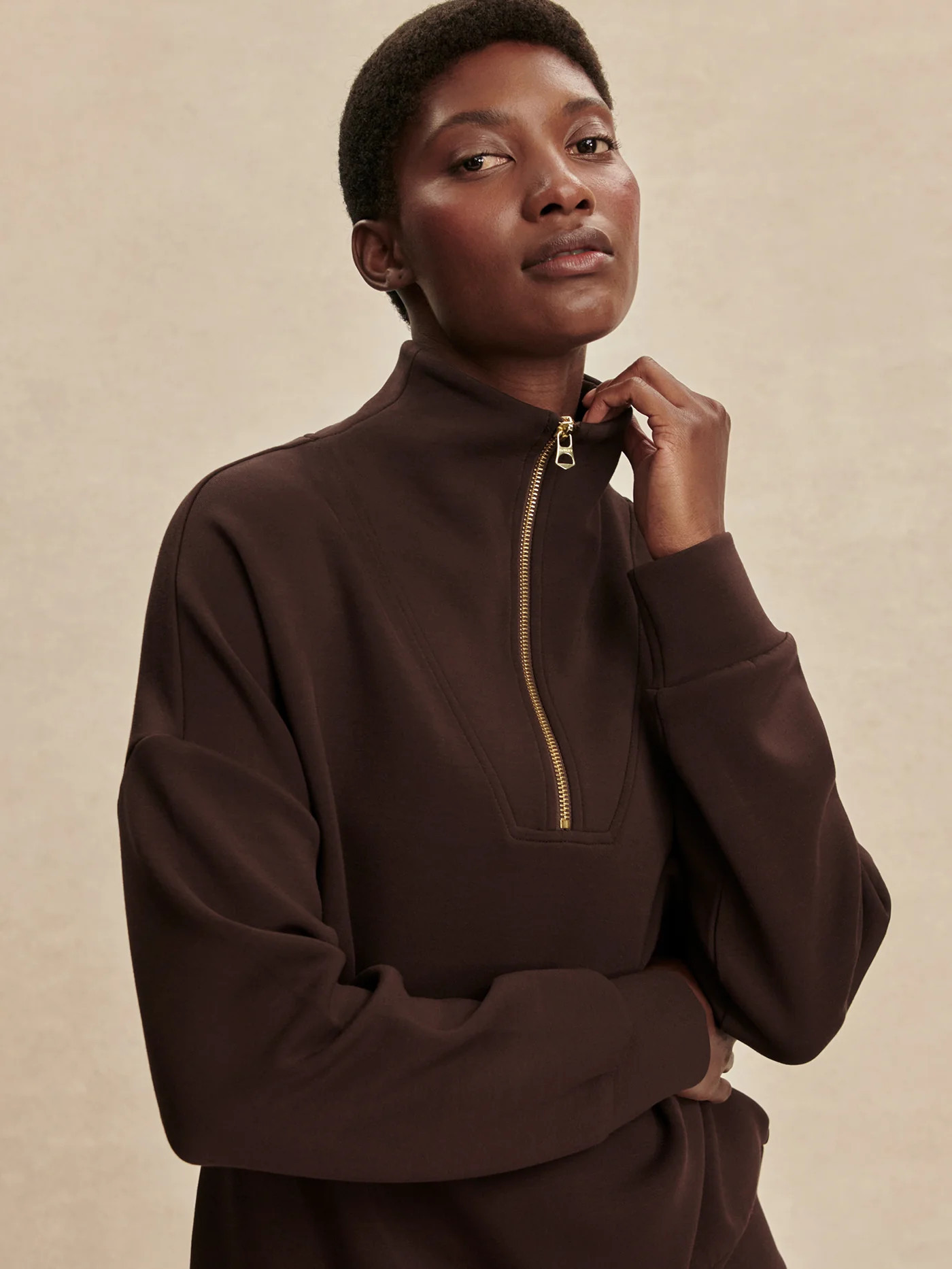 Hawley Half Zip Sweat | Varley UK | Varley UK