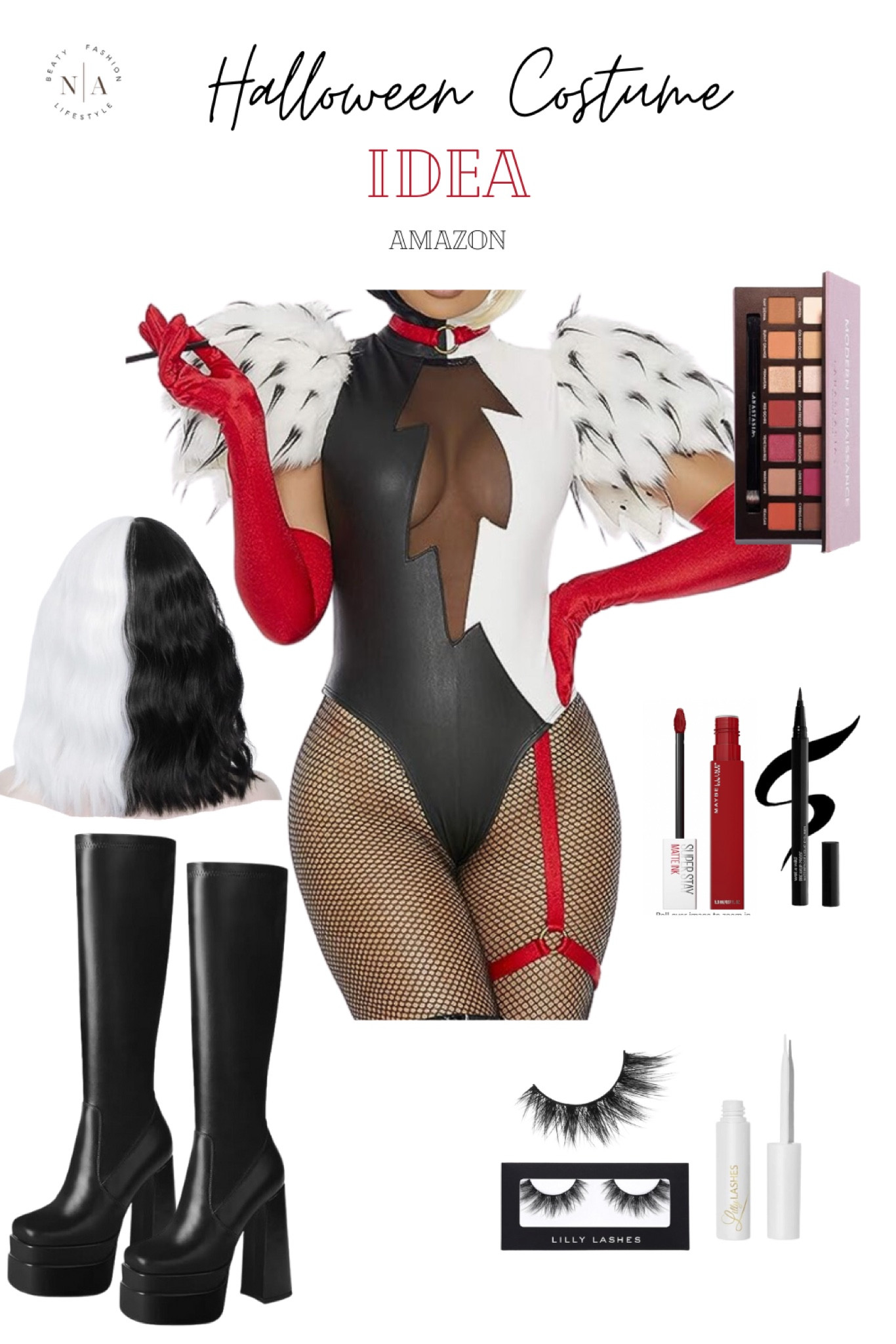 Halloween costume idea🖤🤍 

This affordable Cruella Deville costume from Amazon is perfection and is great for any Halloween party! 

Affordable costume, costume, Halloween costume, Halloween party, costume party, Amazon costume, Amazon finds, Halloween accessories 



#LTKHalloween #LTKfindsunder50 #LTKparties