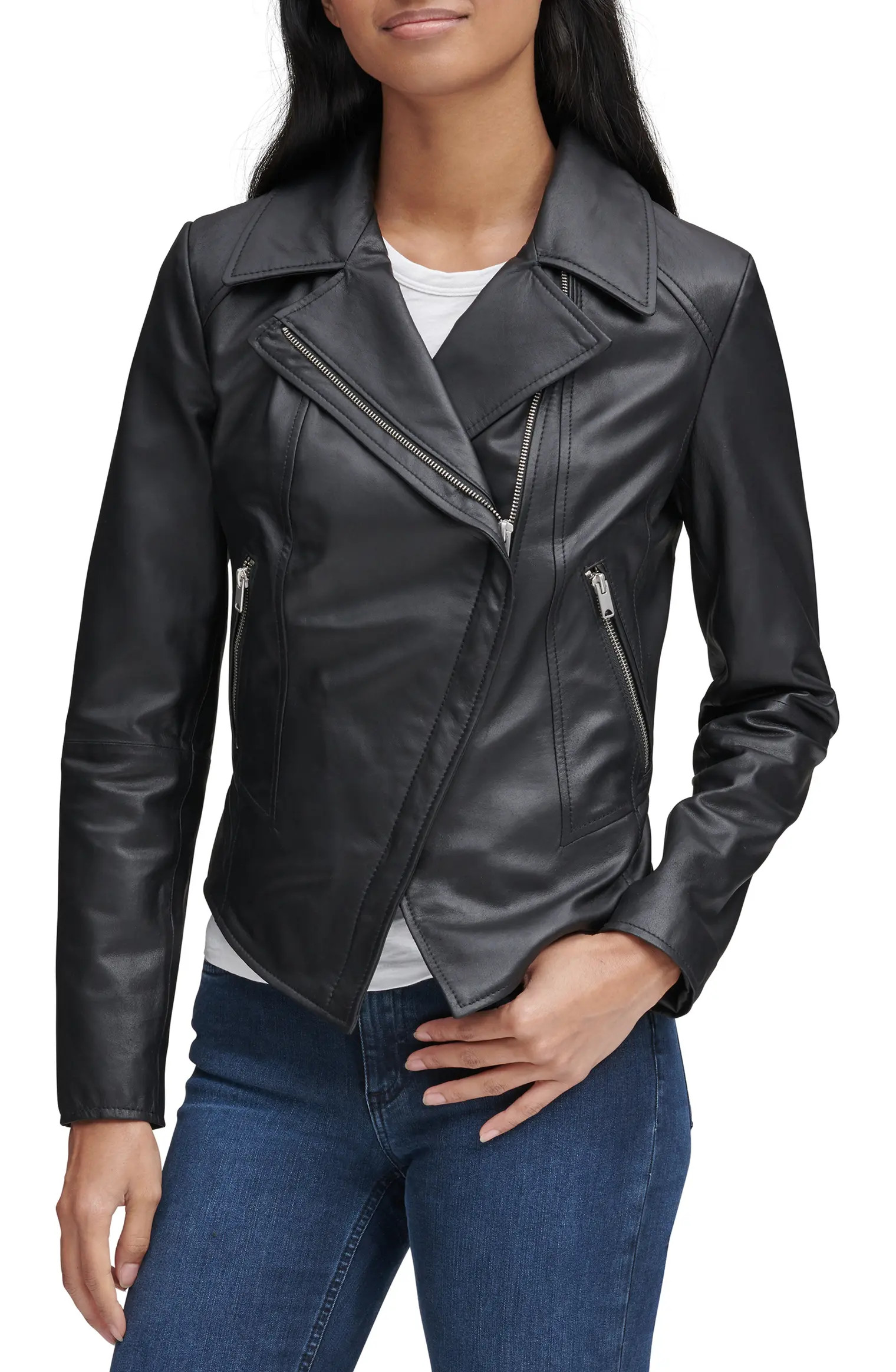 Bayside Leather Moto Jacket | Nordstrom