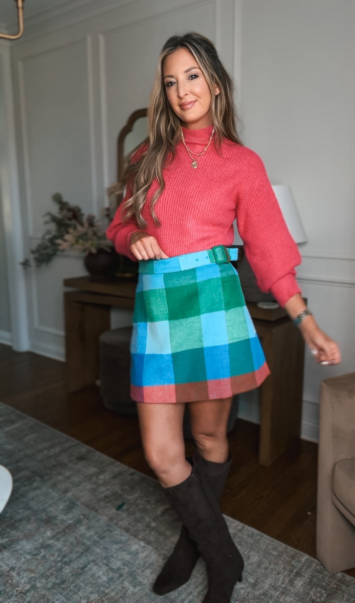 This outfit is SO fun! Would be perfect for any holiday party! 

#LTKFindsUnder50 #LTKHoliday #LTKGiftGuide