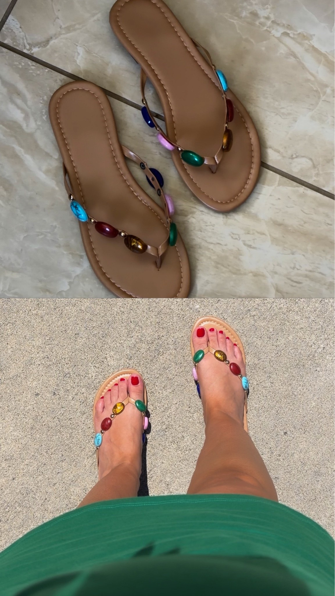 fav new flip flops 🩵

#LTKootd #LTKgrwm