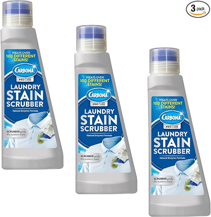 Carbona Laundry Stain Scrubber | Bio-Enzyme Stain Remover | Eliminates Fat, Oil, Blood, Milk, Fru... | Amazon (US)