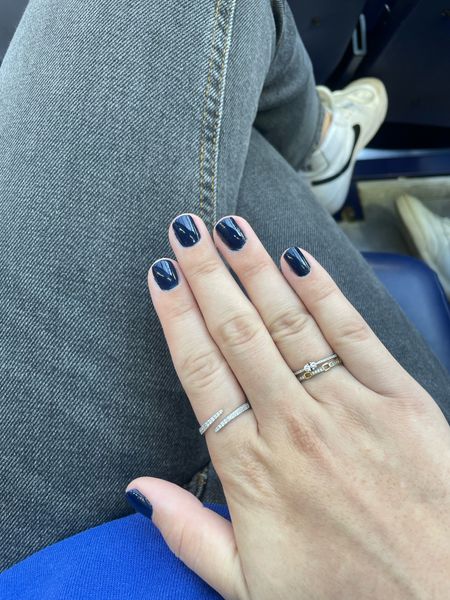 Went short and simple for this manicure. OPI Fall Wonders Collection - Midnight Mantra

#LTKbeauty #LTKSeasonal