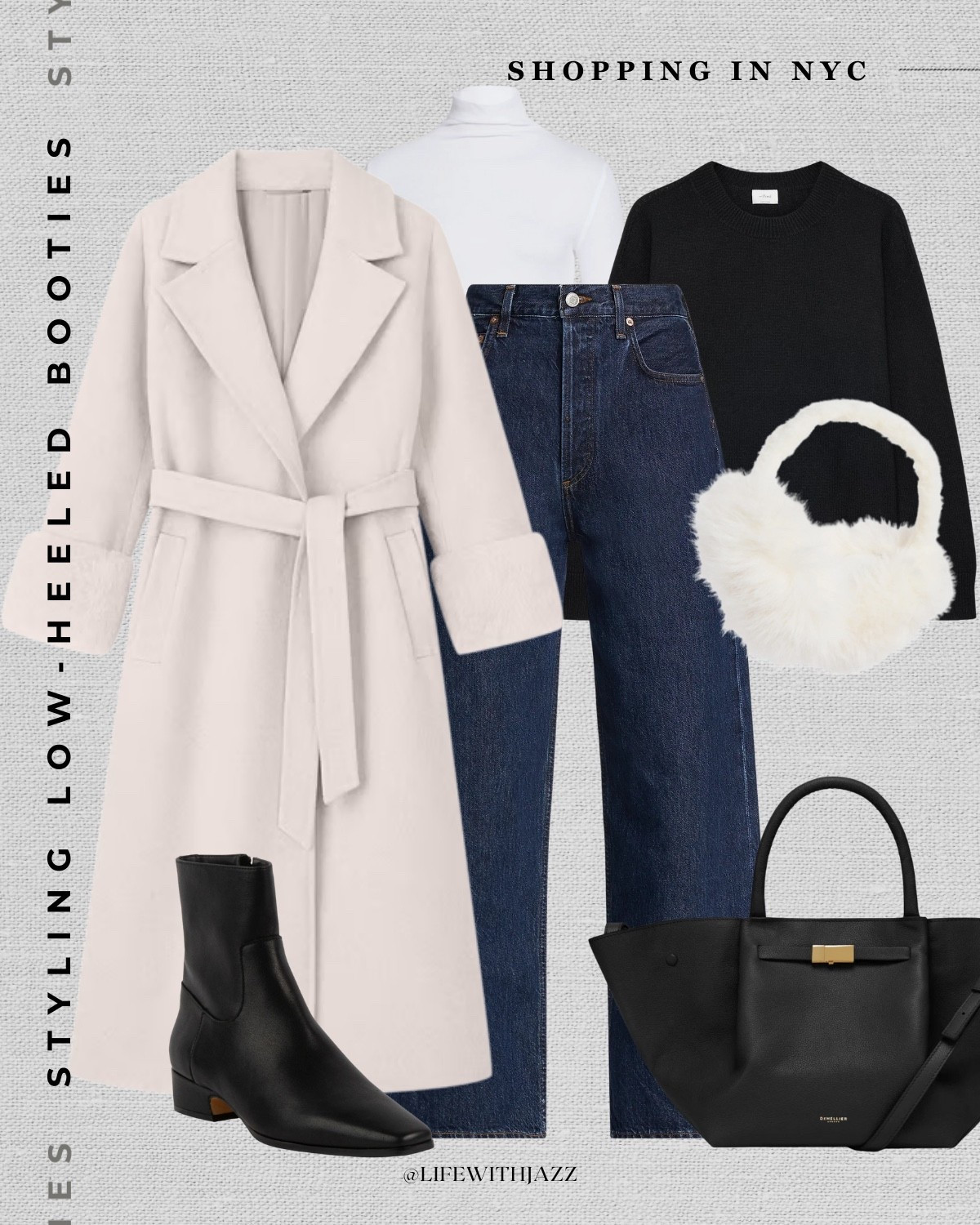 Styling low-heeled booties for winter 

Steve Madden dusty booties — still on sale at certain retailers + I found they come in two more colors at dsw! 

#LTKootd