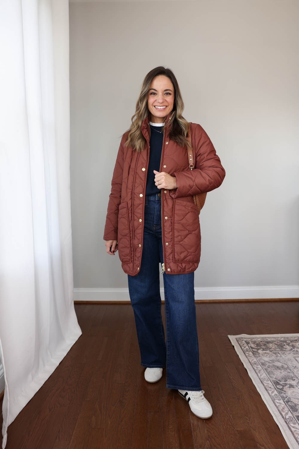 Three quilted fall jackets for petites! 

Jacket (Quince): xs in redwood brown (sleeves cuffed) 
Sweater (Quince): xs 
T-shirt (Old Navy): petite xs 
Jeans (JC Factory): petite 24 
Sneakers (Quince): size up 1/2 size 

Fall jackets, fall outfits, petite fashion

#LTKPetite