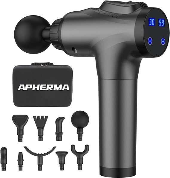 APHERMA Massage Gun, Muscle Massage Gun for Athletes Handheld Electric Deep Tissue Back Massager,... | Amazon (US)