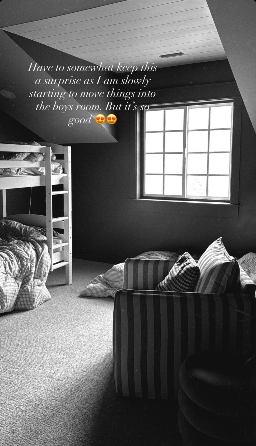 This striped chair is so darling! Comfy and wide enough to add some extra pillows too!

#LTKHome